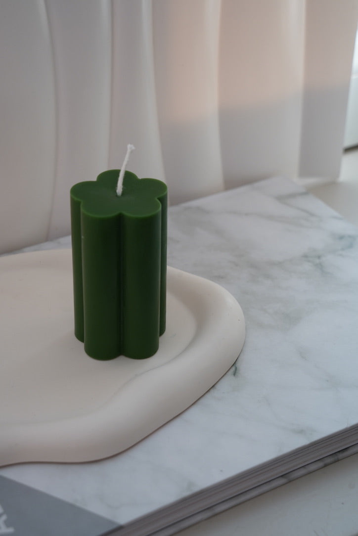 Bougie Pétale de lumière - Cire d'olive