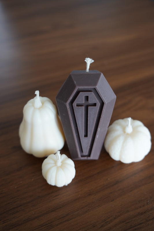 Bougie Mèche funèbre - Cire d'Olive