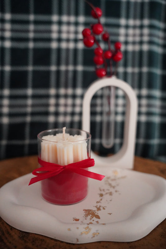 Bougeoir / Vide poche Héra - Jesmonite