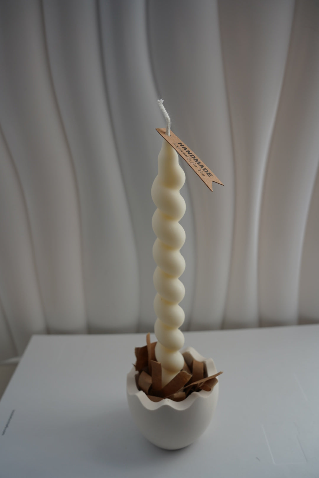Chandelle Ziréna - Cire d'olive