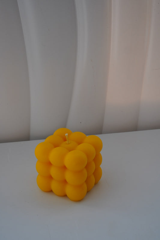 Bougie bulle - Cire d'olive