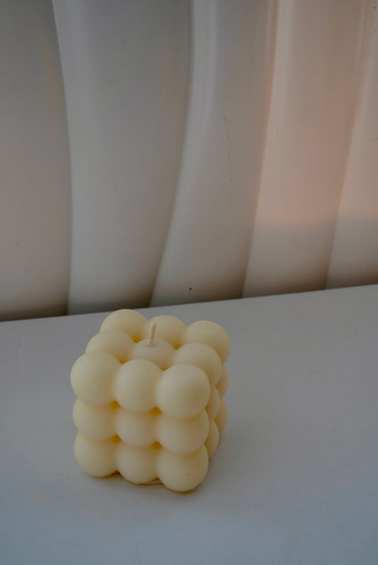 Bougie bulle - Cire d'olive