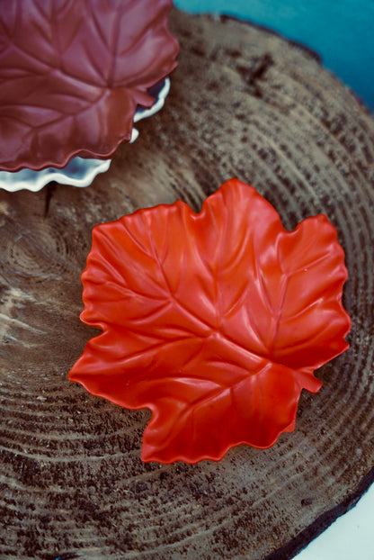 Vide poche Feuille - Jesmonite