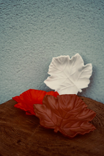 Vide poche Feuille - Jesmonite