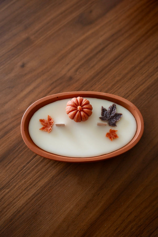 Bougie Jardin d'automne - Cire d'olive