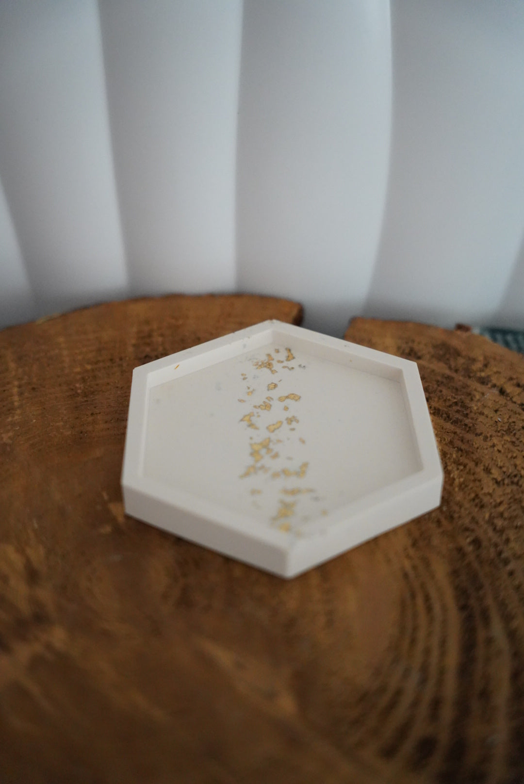 Bougeoir Freya - Jesmonite