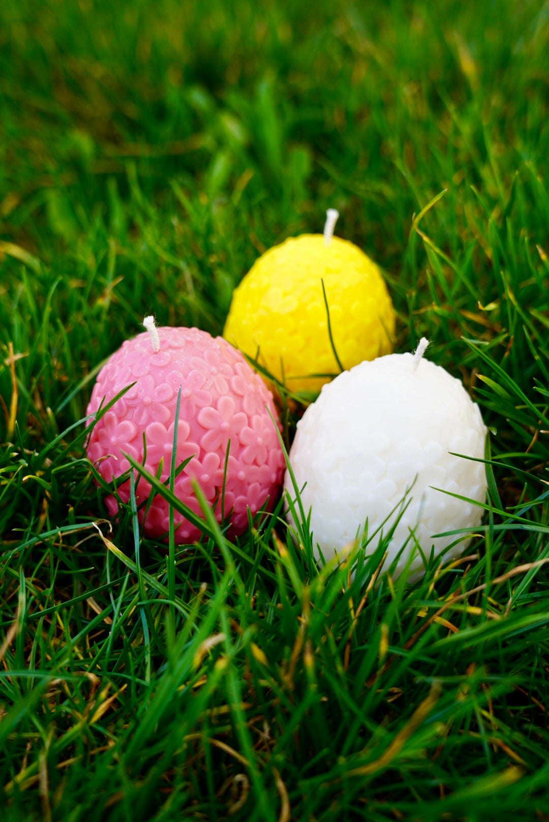 Bougie Éclosion dorée - Cire d'Olive