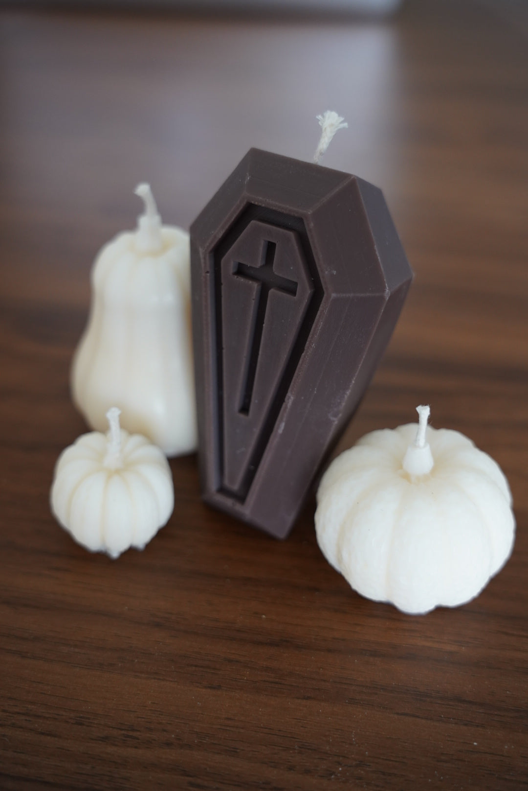 Bougie Mèche funèbre - Cire d'Olive