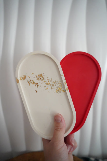 Bougeoir/ vide-poche Naia - Jesmonite