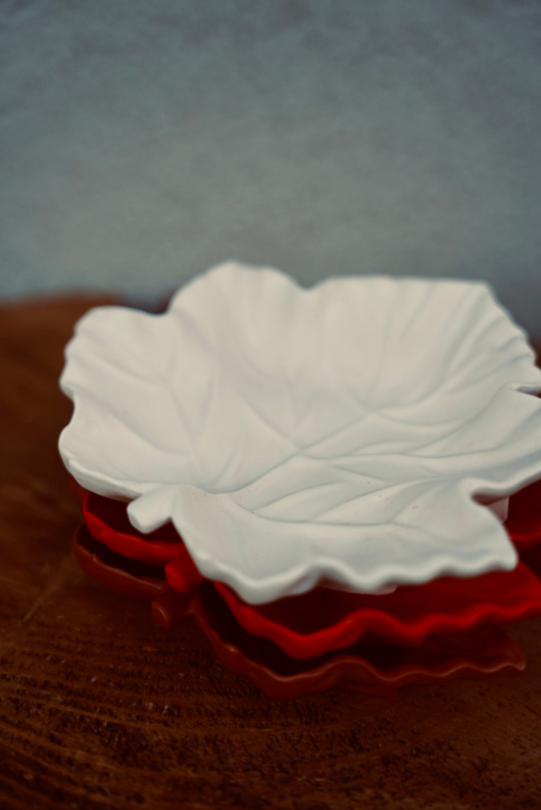 Vide poche Feuille - Jesmonite