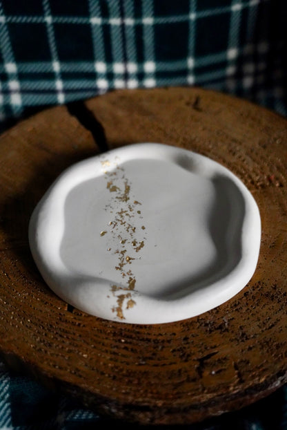 Bougeoir/vide-poche Nyx - Jesmonite