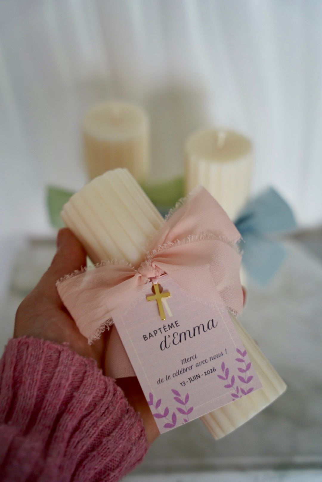 Ma bougie personnalisée