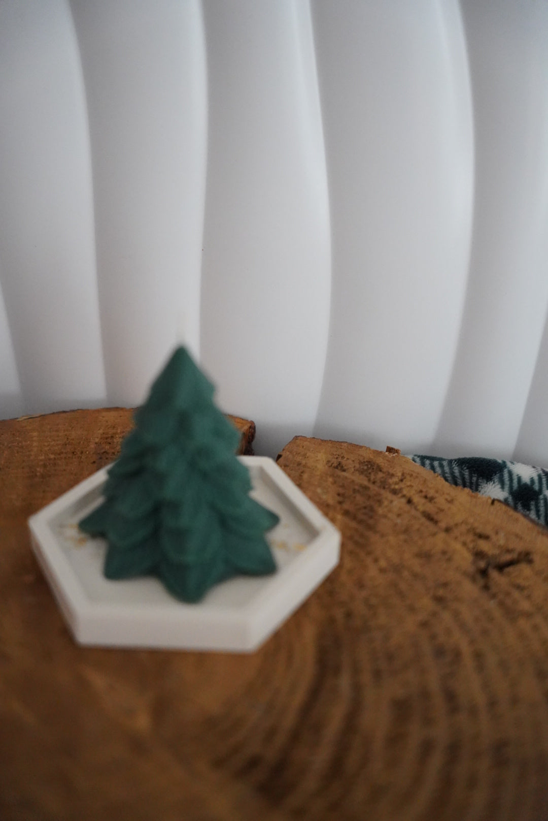 Bougeoir Freya - Jesmonite