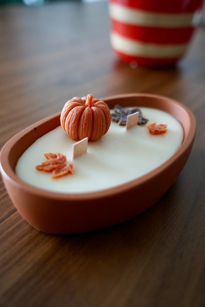 Bougie Jardin d'automne - Cire d'olive