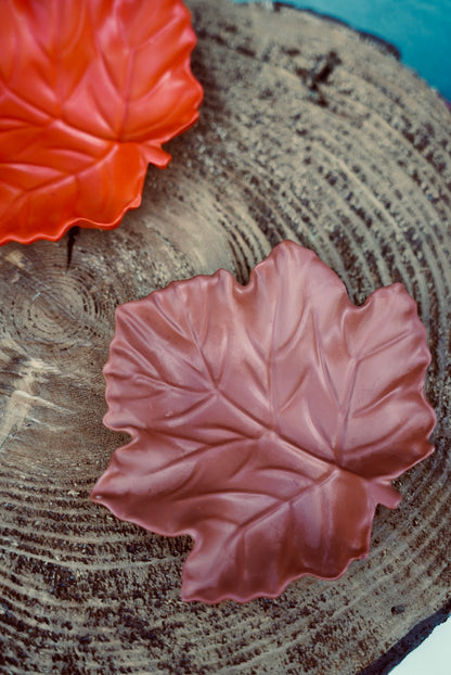 Vide poche Feuille - Jesmonite