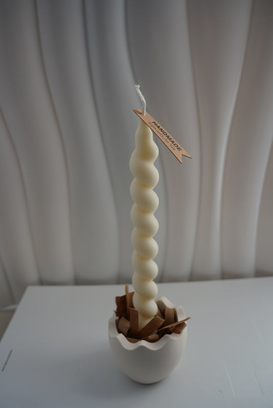 Chandelle Ziréna - Cire d'olive
