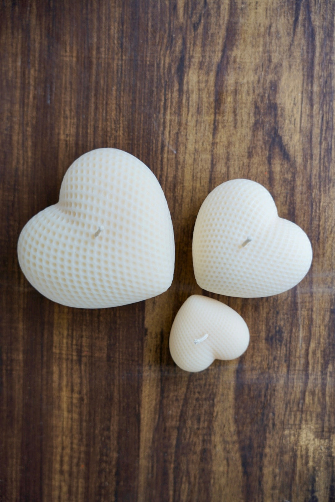 Bougies Héra trio - Cire d’Olive