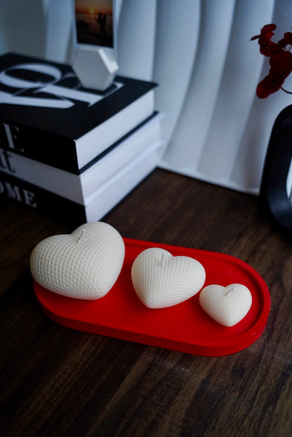 Bougies Héra trio - Cire d’Olive