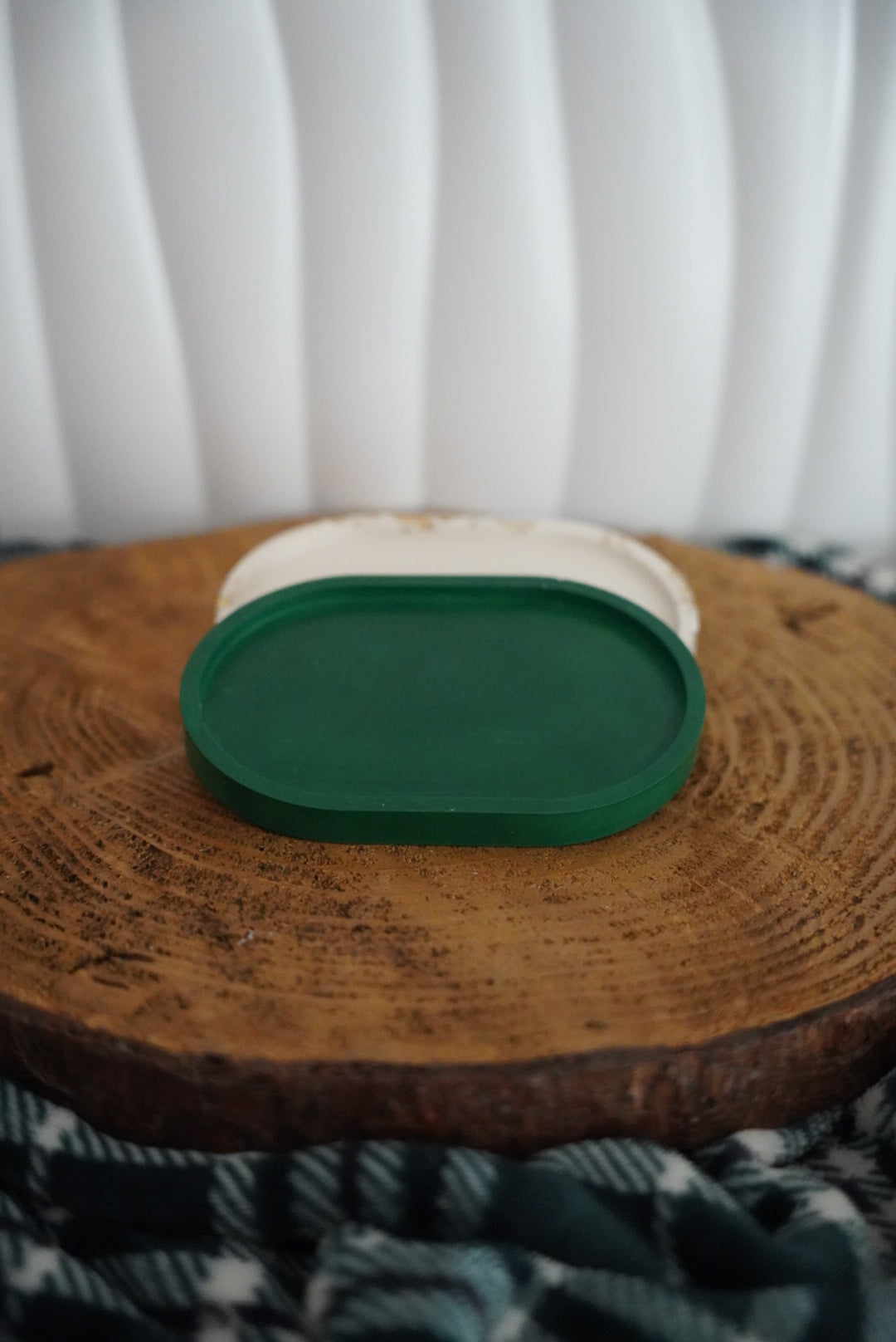 Bougeoir/ vide-poche Naia - Jesmonite