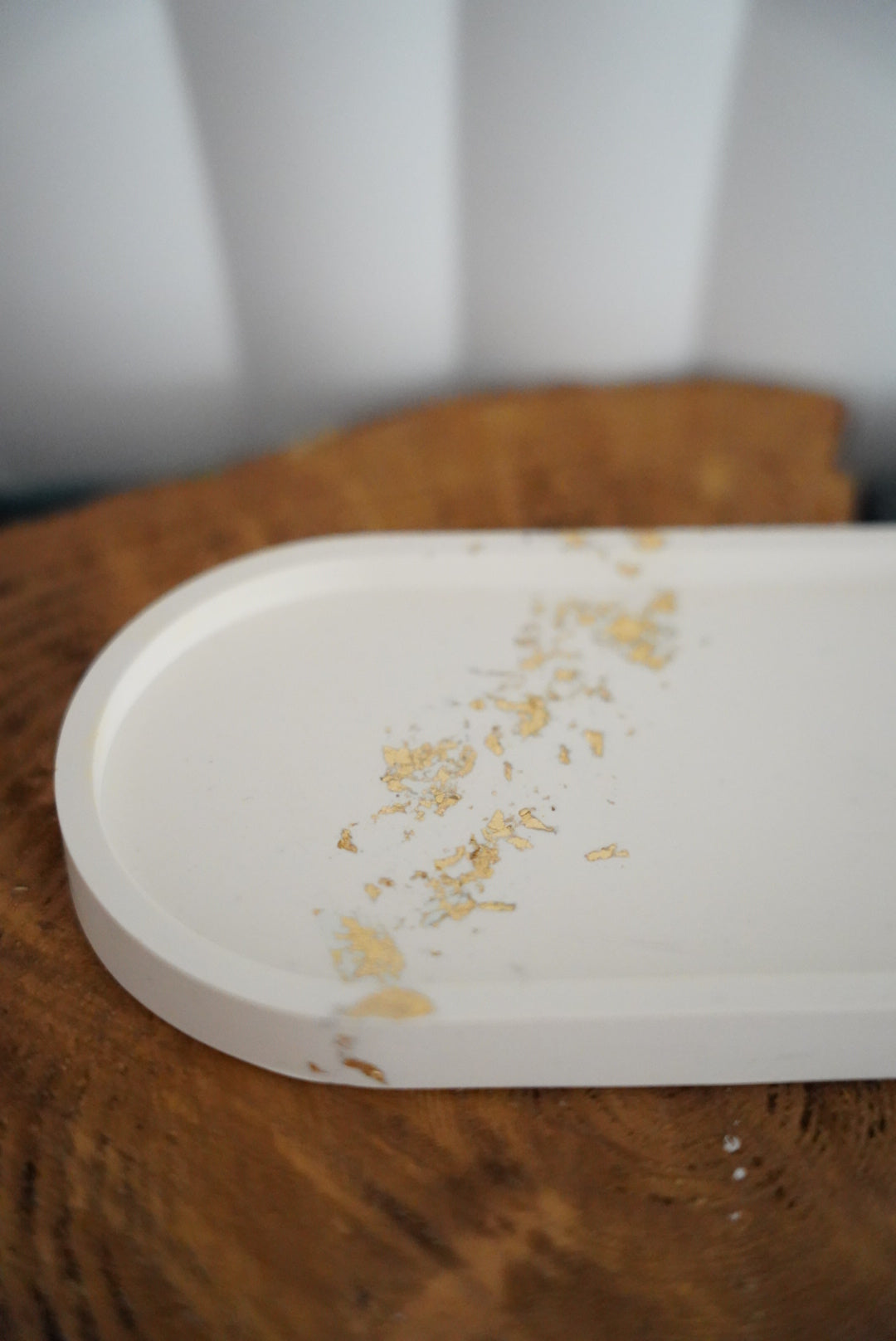 Bougeoir/ vide-poche Naia - Jesmonite